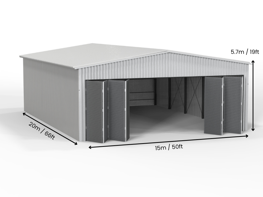 Izolowany hangar lotniczy
