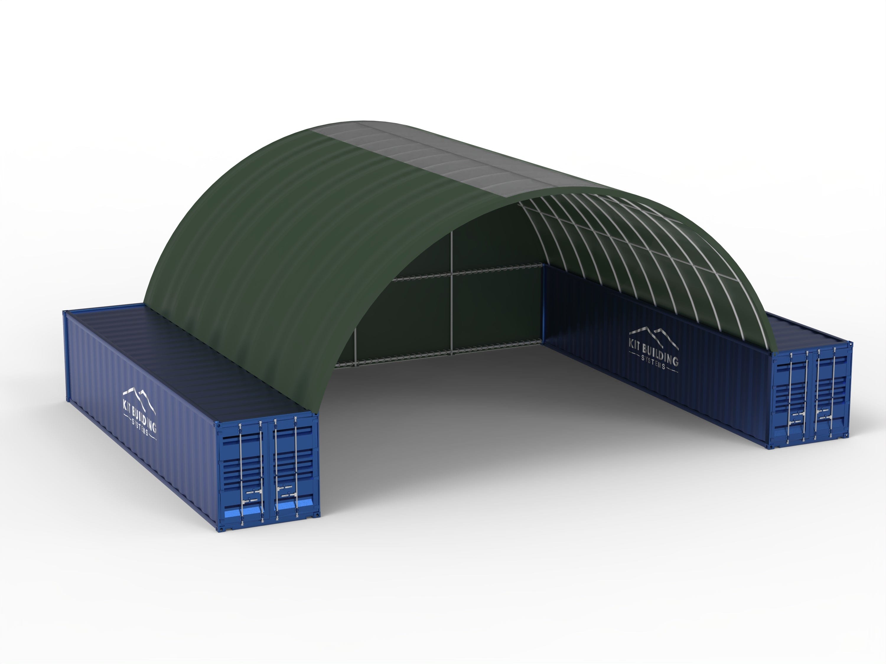 Zadaszenia kontenerowe - 40ft x 40ft x 15ft (12m x 12m x 4,5m)