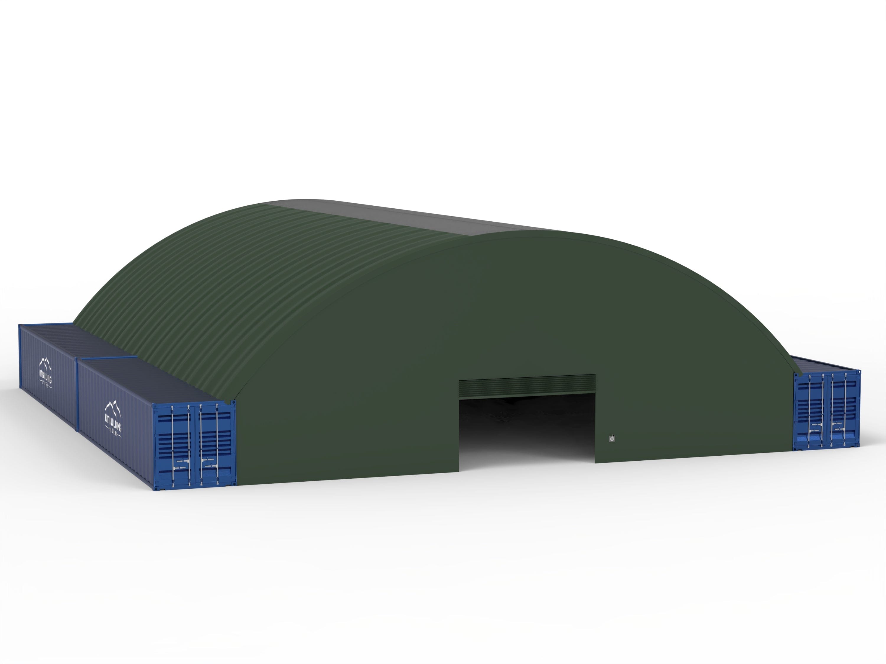 Schronienie kontenerowe - 60ft x 80ft x 20ft (18m x 24,3m x 6m)