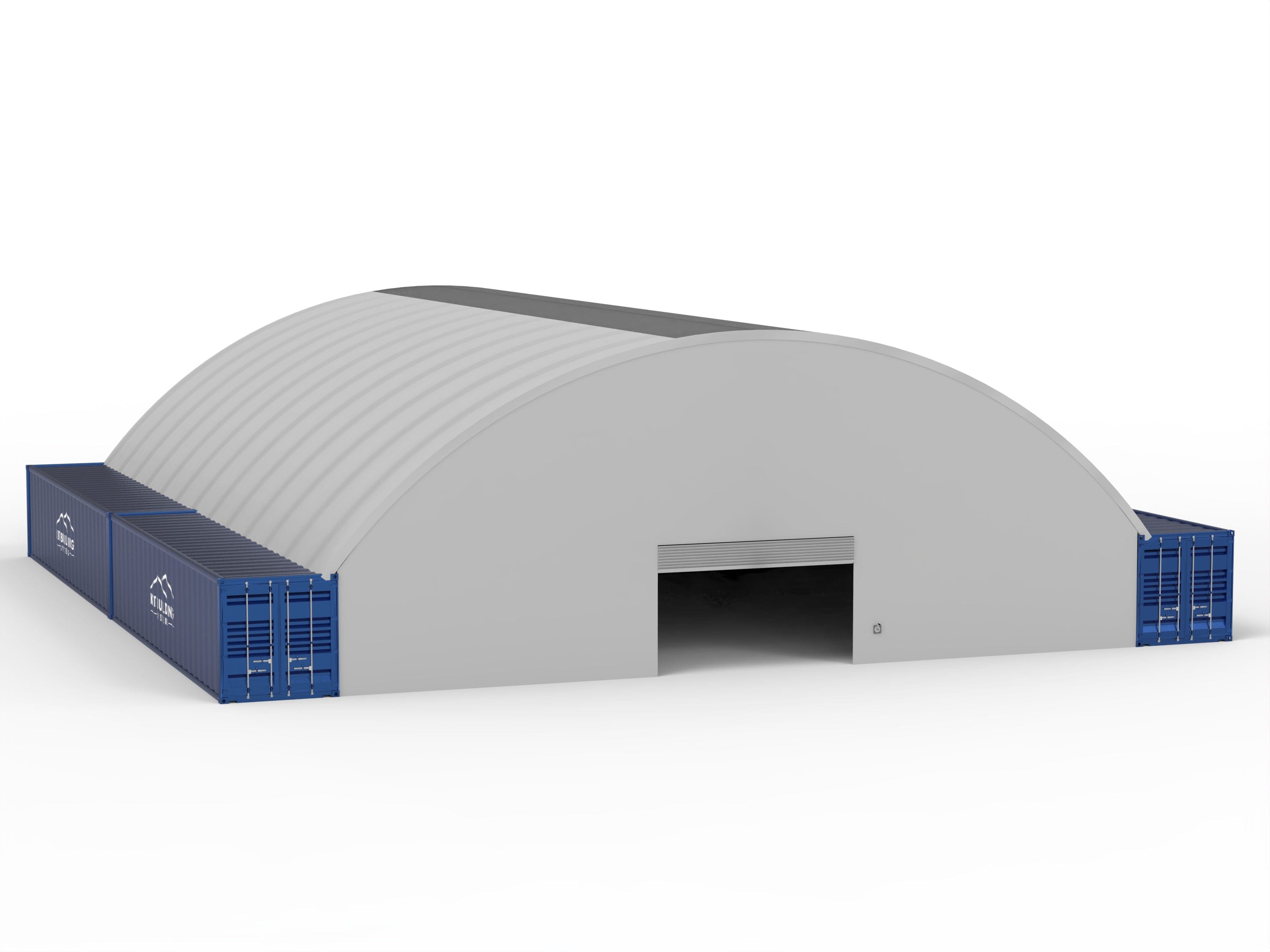 Schronienie kontenerowe - 60ft x 80ft x 20ft (18m x 24,3m x 6m)