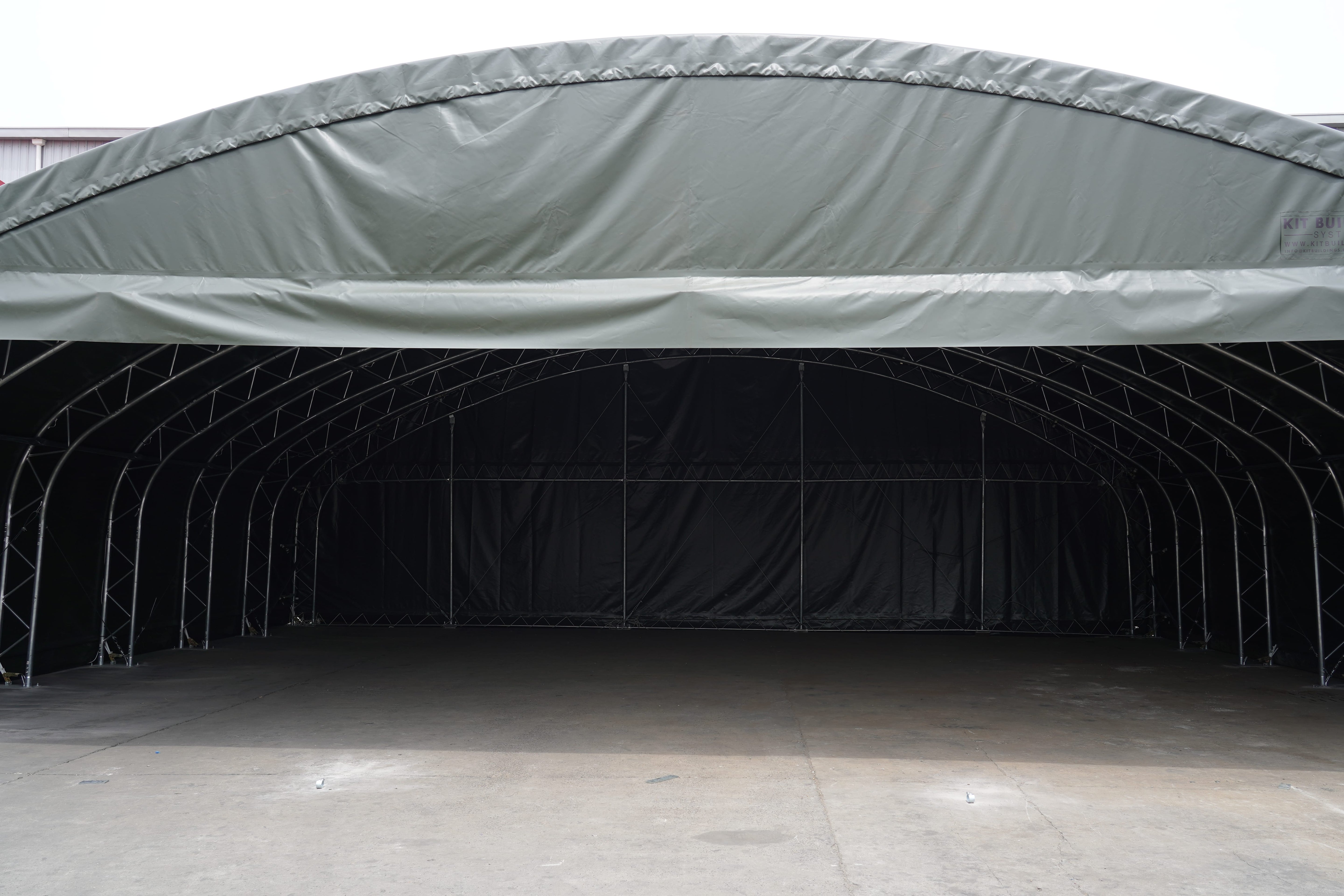 Hangar lotniczy | Szary