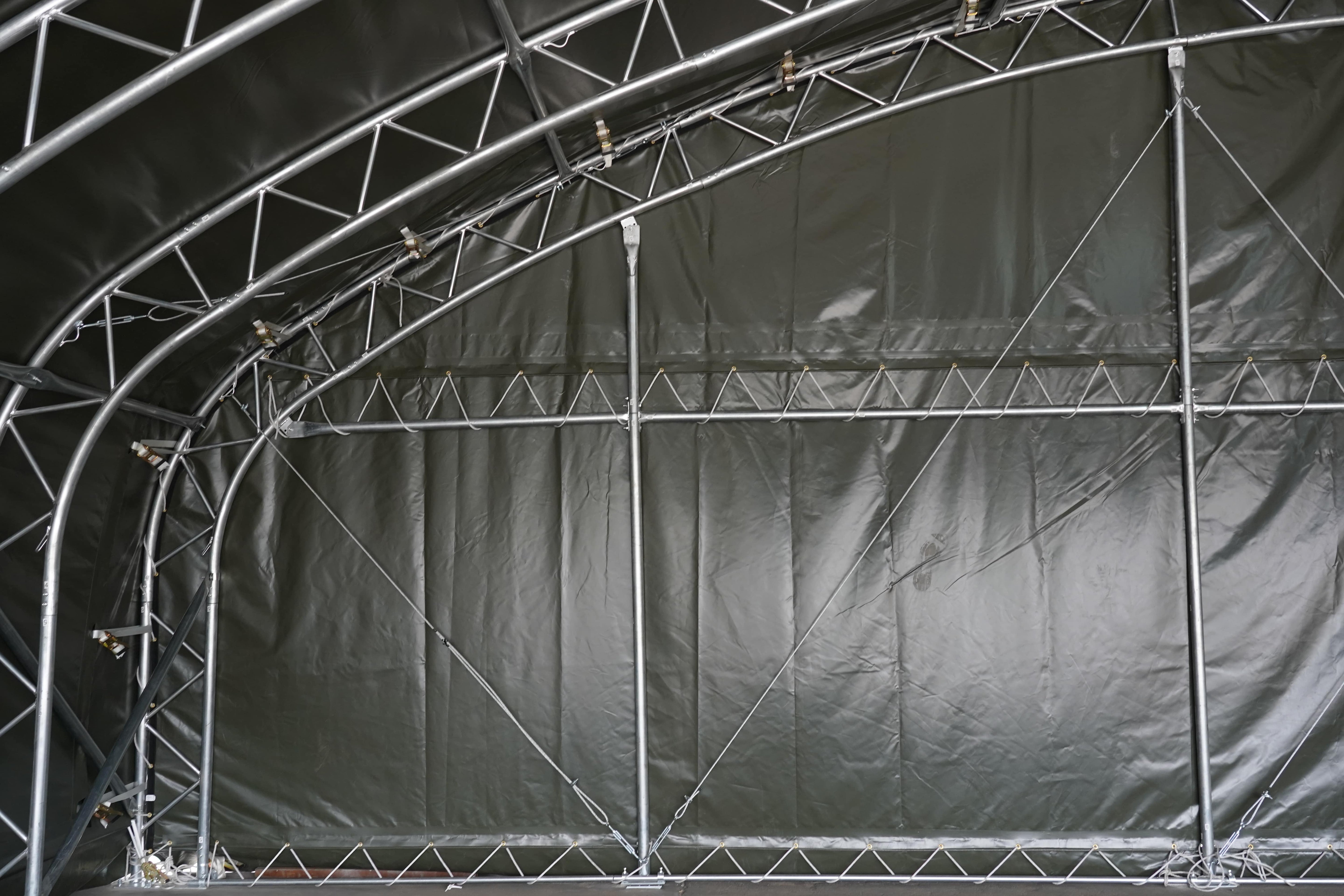 Hangar lotniczy | Szary