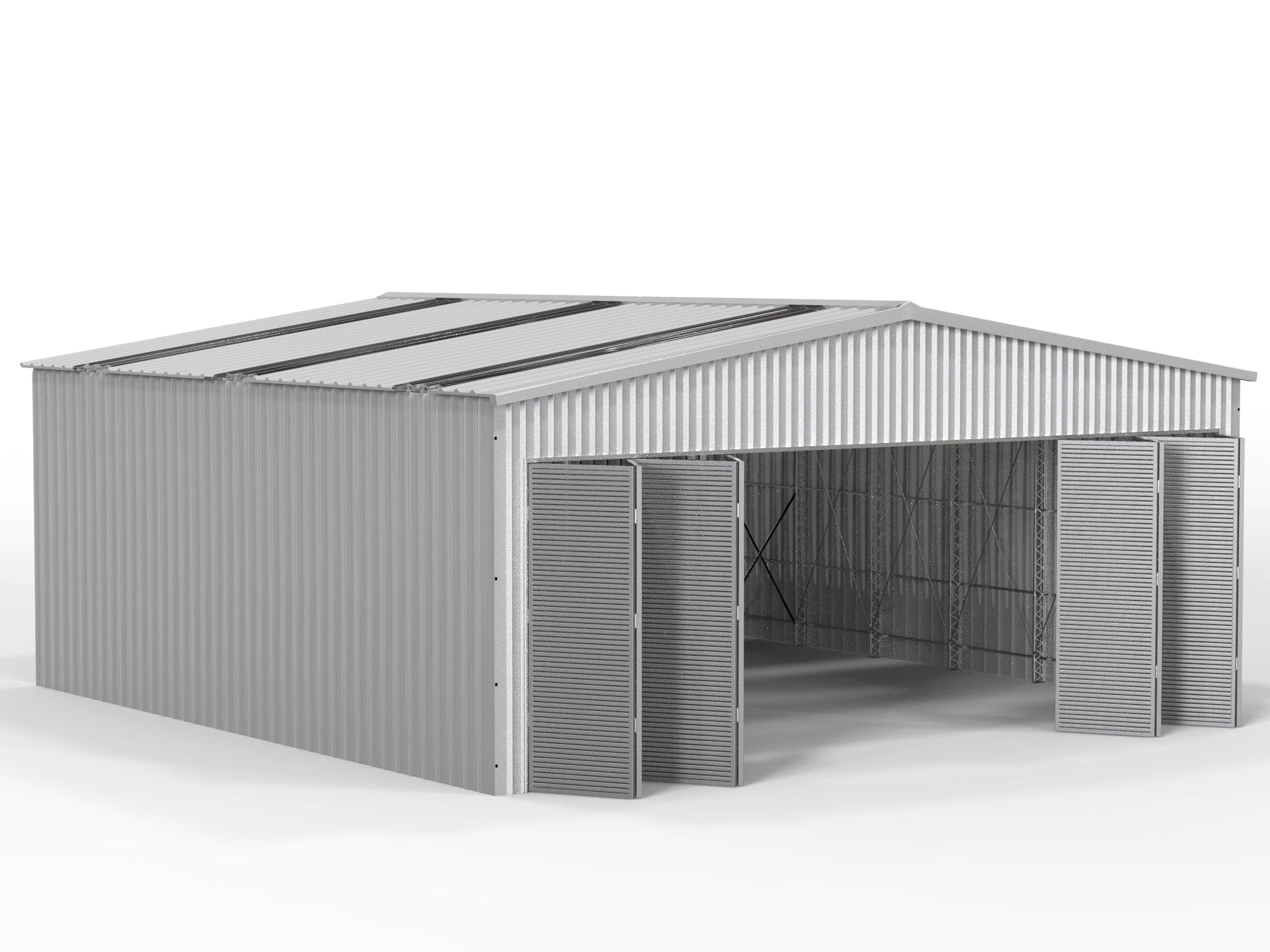 Stalowy hangar lotniczy