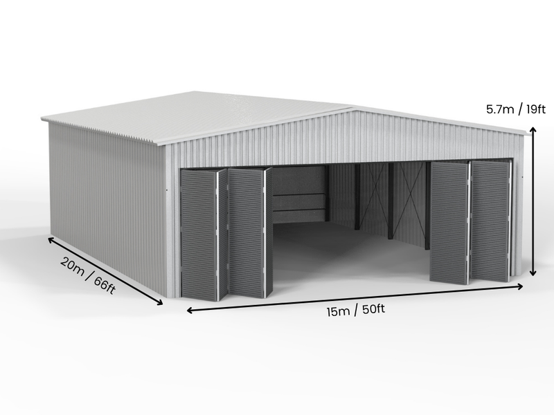 Izolowany hangar lotniczy