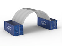Zadaszenia kontenerowe – 26 stóp x 20 stóp x 10 stóp (8 m x 6 m x 3 m)
