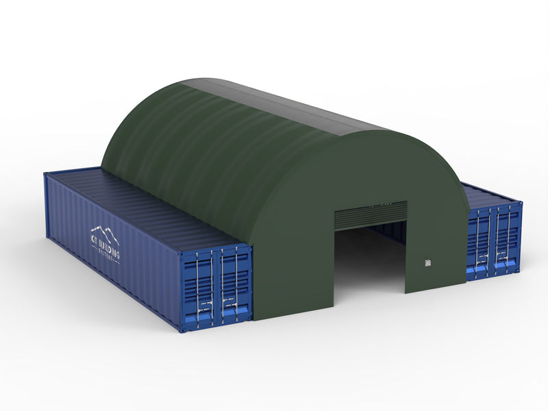 Zadaszenia kontenerowe - 26 stóp x 40 stóp x 10 stóp (8m x 12m x 3m)