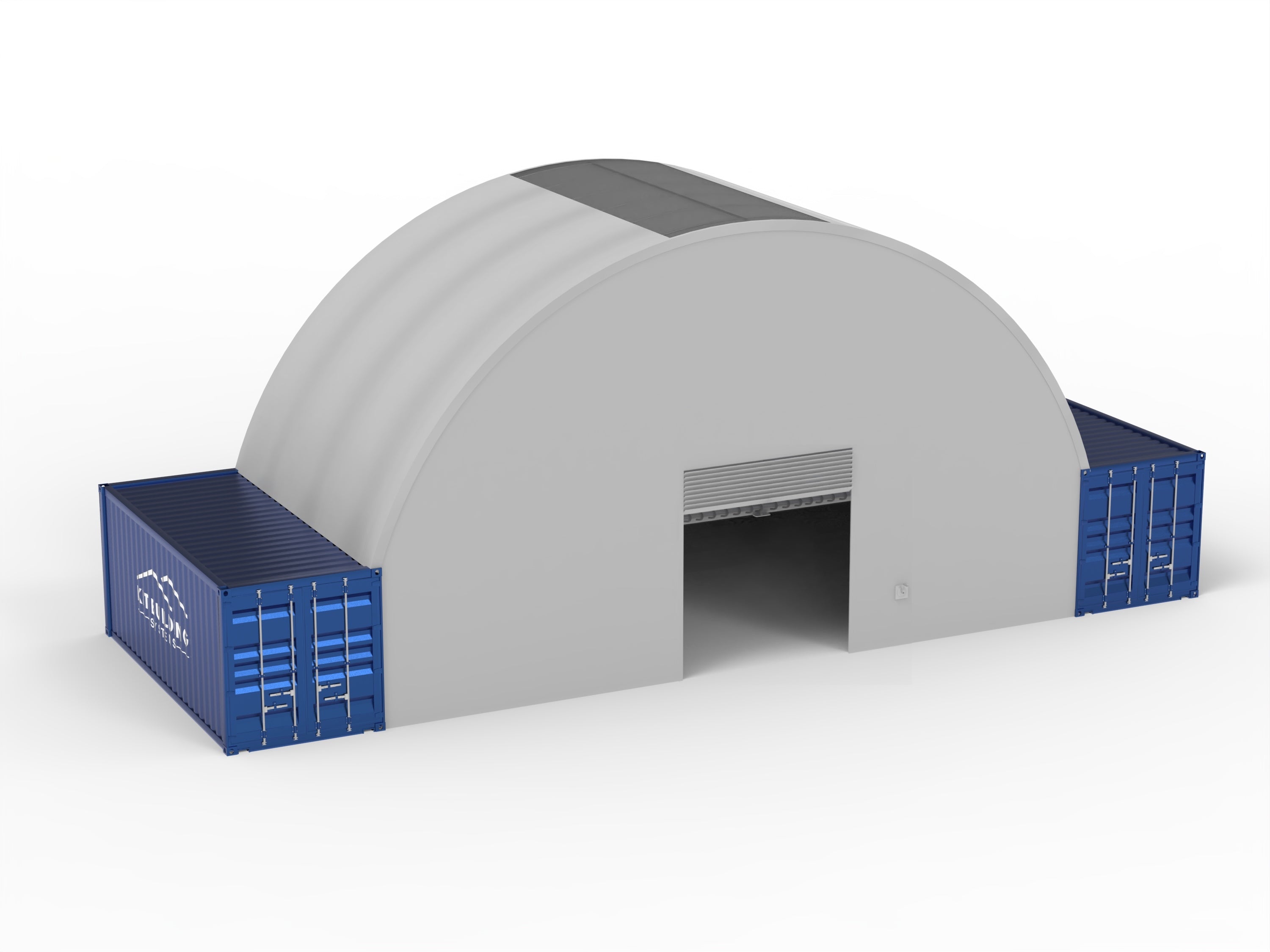 Zadaszenia kontenerowe — 12 m x 6 m x 4,5 m (40 stóp x 20 stóp x 15 stóp)