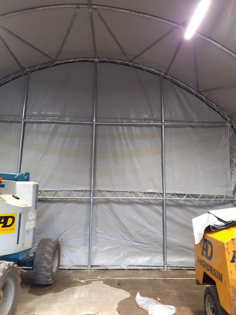 Zamknięta tylna płyta dla schronów kontenerowych