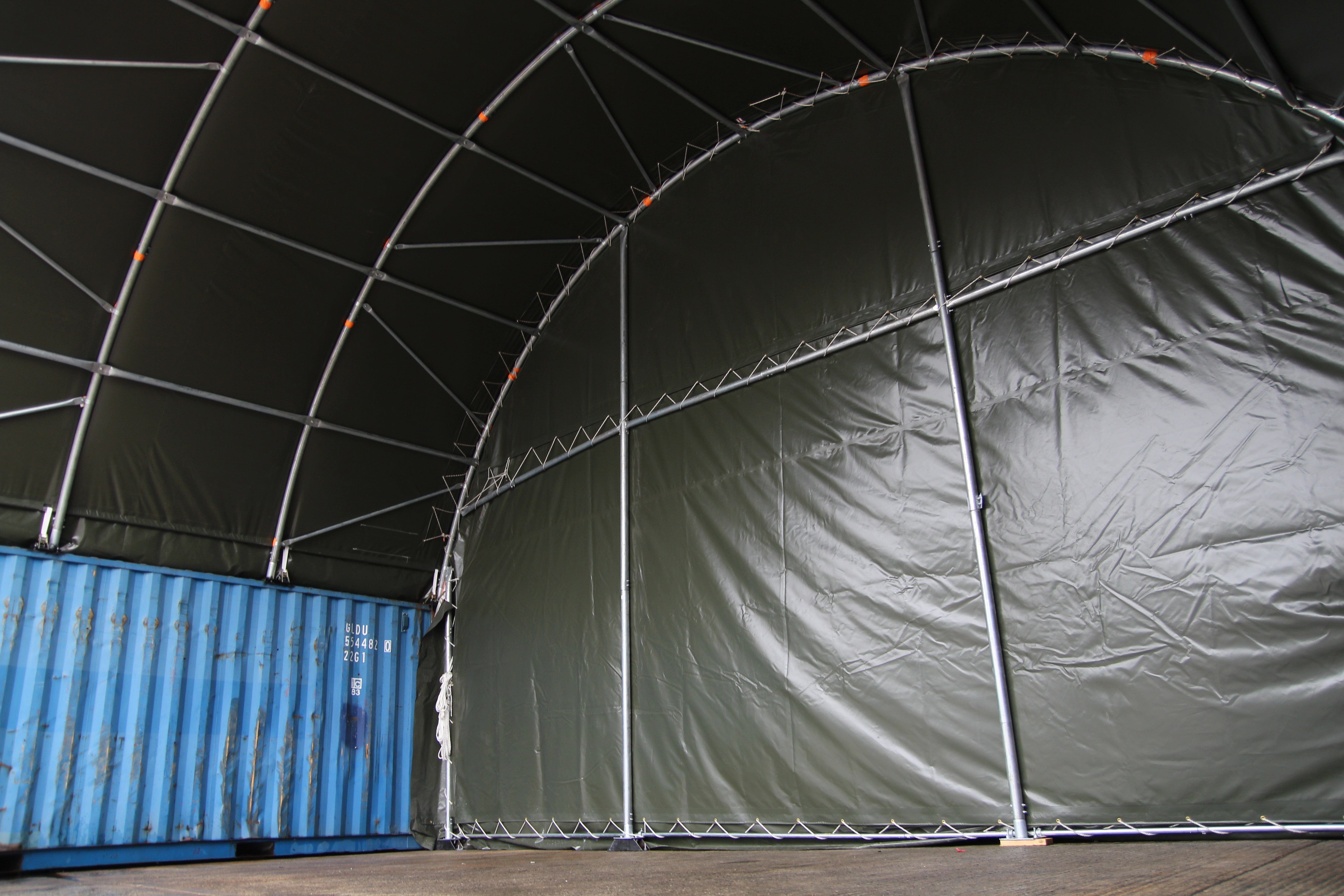 Kit Buildings Container Shelter - 26ft x 20ft x 10ft (8m x 6m x 3m)